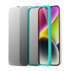 Screen Protector Iphone 14 Plus Tempered Glass Edge To Edge Privacy Esr 2 Pack